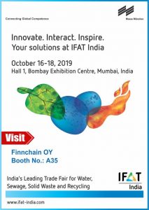 IFAT India ad - Finnchain